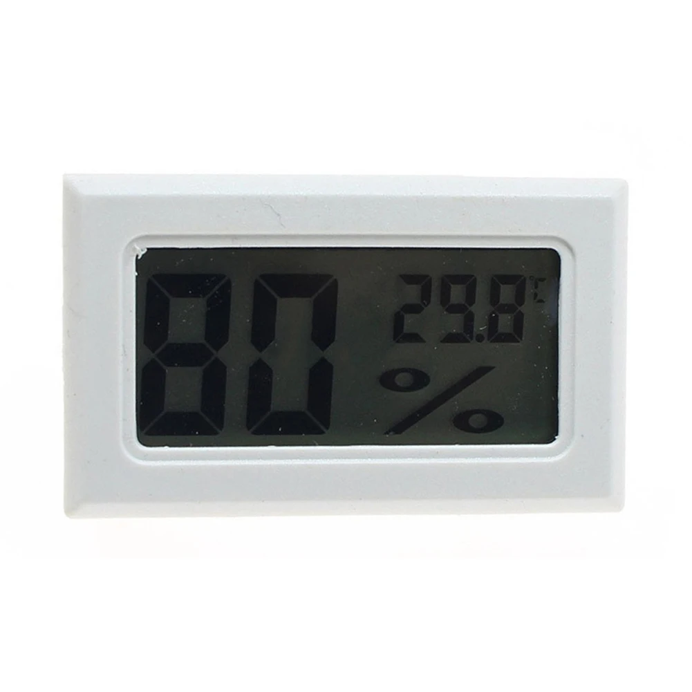 Mini Digital LCD Hygrometer Temperature Humidity Meter For Reptile Tank Hygrometer Humidity Meter Tester Measuring Tools