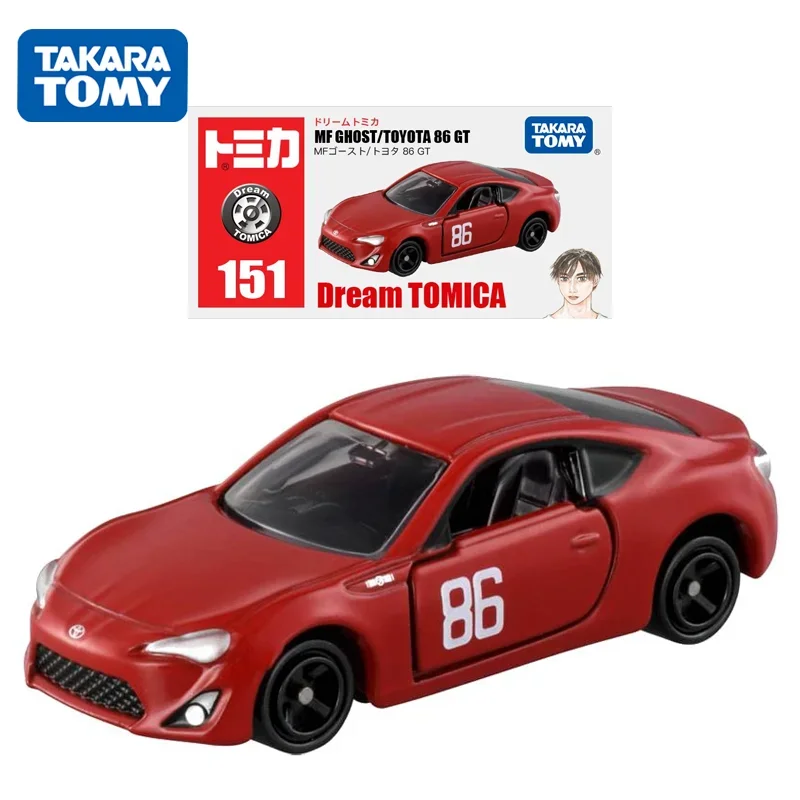 Takara Tomie No.151 Mf Ghost/Toyota 86 Gt Legering Speelgoed Motorvoertuig Diecast Metalen Model Cadeau Voor Kinderen Jongen