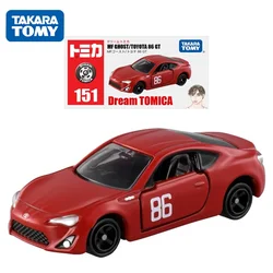 TAKARA TOMY Tomica NO.151 MF GHOST/TOYOTA 86 GT Alloy Toys Motor Vehicle Diecast Metal Model Gift for Children Boy