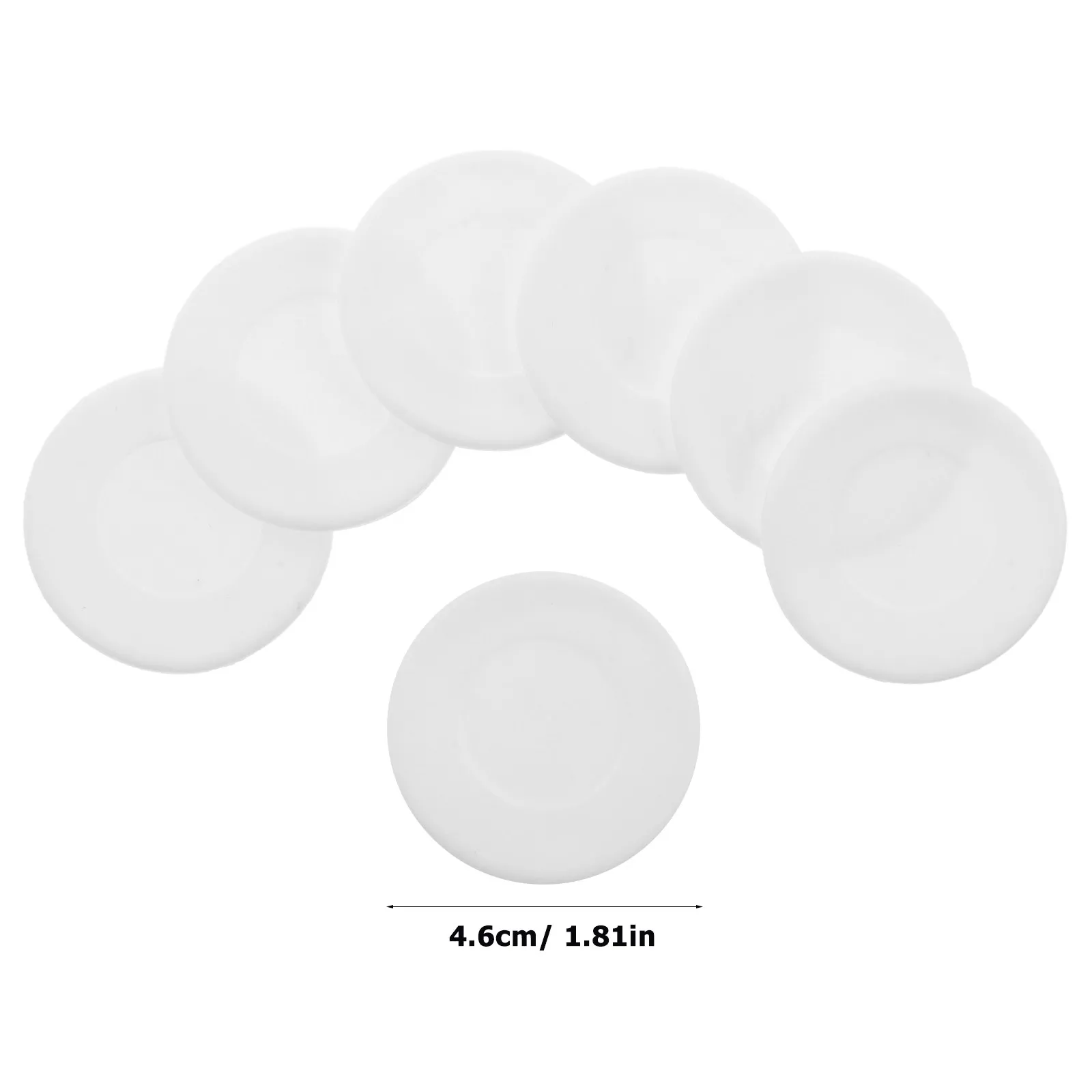10Pcs Disposable Stethoscope Diaphragm Cover Silicone Chestpiece Protector Universal Acoustics Comfortable Patient