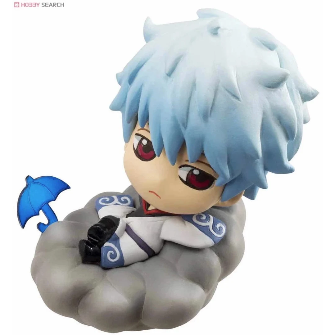 In Stock Original MEGAHOUSE Sakata Gintoki Kagura Weather Forecast Series Anime Portrait Model Toy Collection Doll Gift