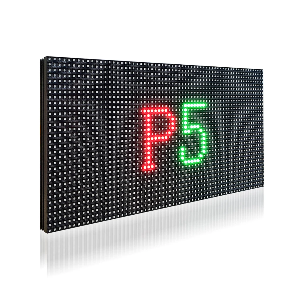 320*160mm P5 ekran LED do instalacji zewnętrznej moduł panelu 64*32 piksele 1/8 skanowania 3 w1 SMD RGB pełny kolor P5 Panel wyświetlacza LED moduł