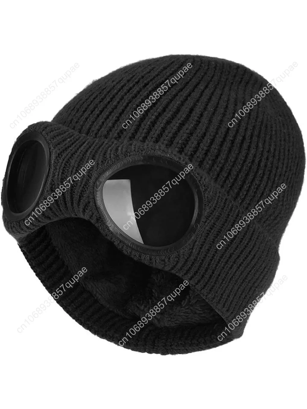 

Belsen Unisex Goggle Knitted Beanie Hat Windproof Warm Winter Skull Cap