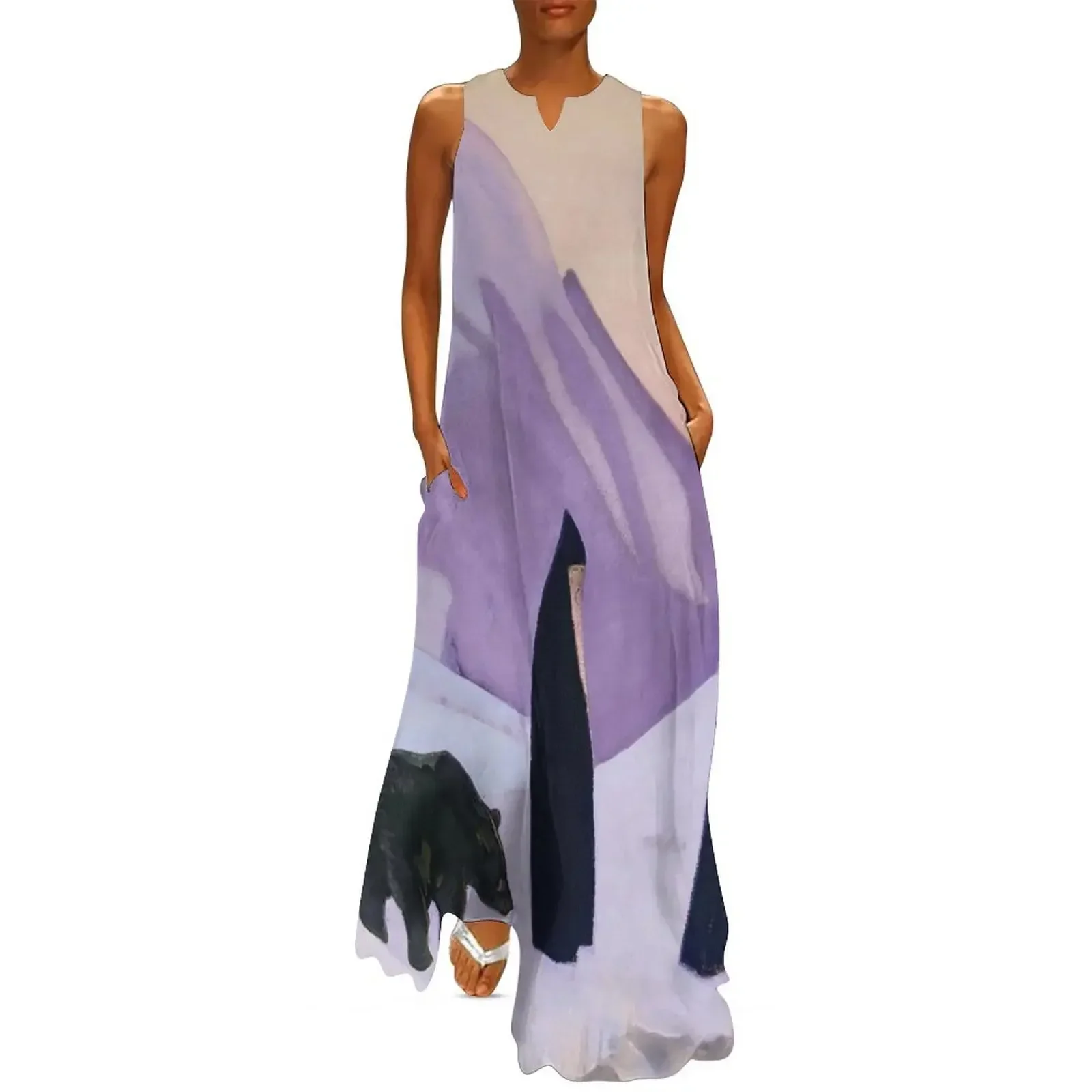 

“And We Do Not Fear” by Nicholas Roerich Long Dress Summer skirt womans clothing woman dress prom dresses Dress