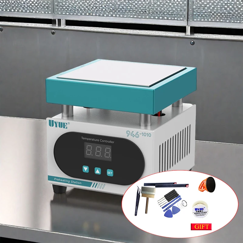 UYUE 946-1010 Preheating Station Constant Temperature Heat Plate Mobile Phone BGA PCB Board Preheat Platform