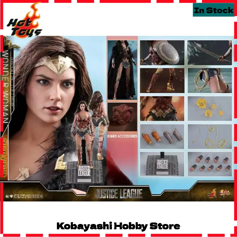 Brand New in Stock Hot Toys MMS451 Wonder Woman 3.0 Deluxe Version Justice League DC 1/6 Collectible Figure