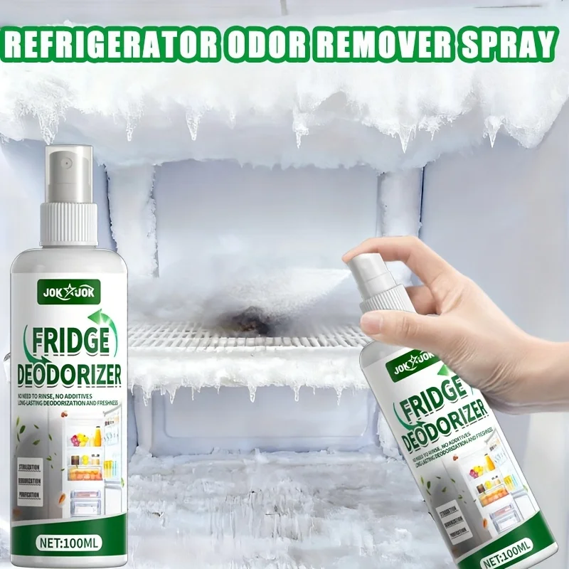 رذاذ إزالة الروائح الكريهة للثلاجة المتخصصة، يشمل إزالة الثلج لتأثير أفضل، وإزالة الروائح المتبقية بسرعة، وأساسية للمنزل في الشتاء #3
