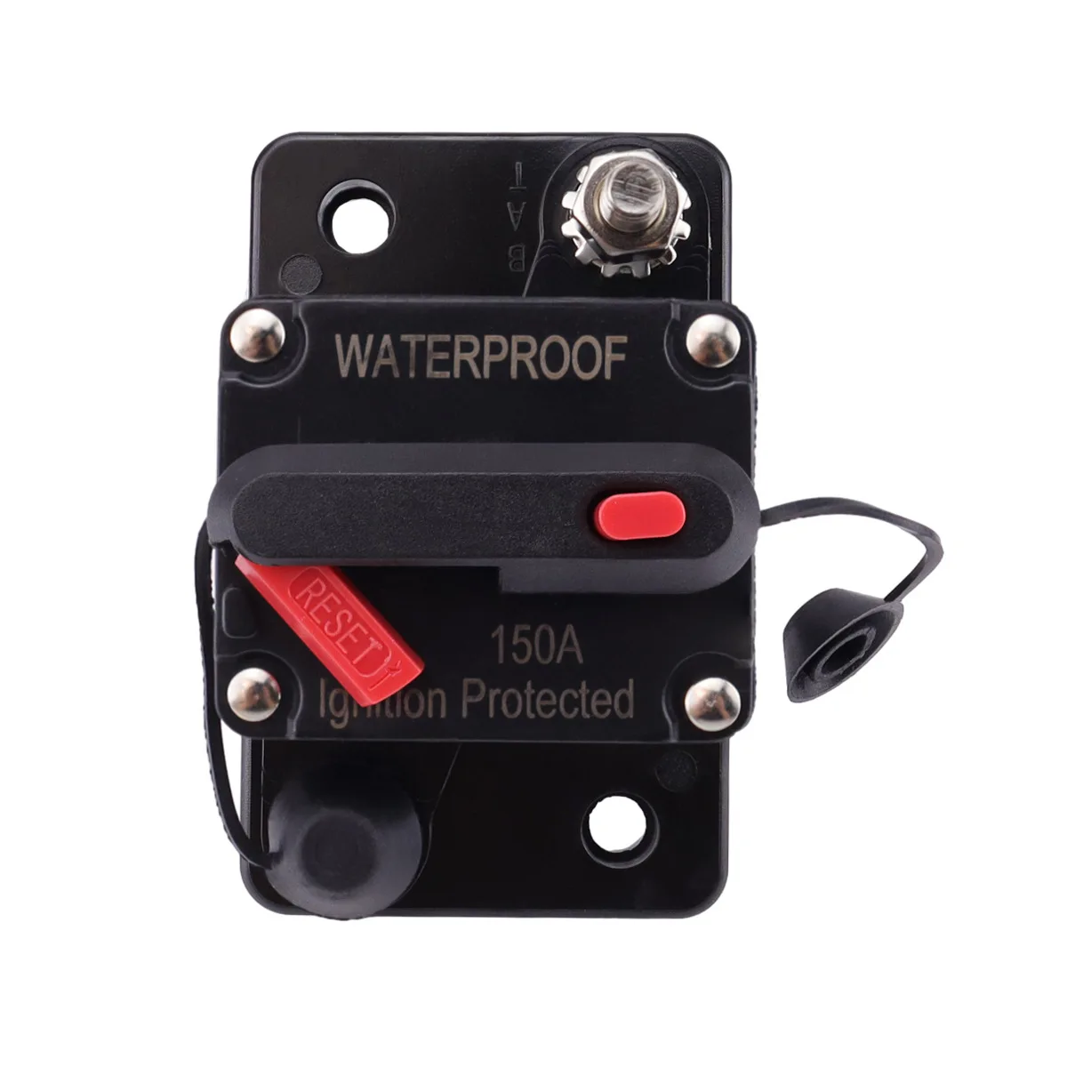 12-24V DC Circuit Breaker Fuse Reset 50A  80A 100A 150A 200A 250A 300A AMP Waterproof Boat Car Circuit Breaker