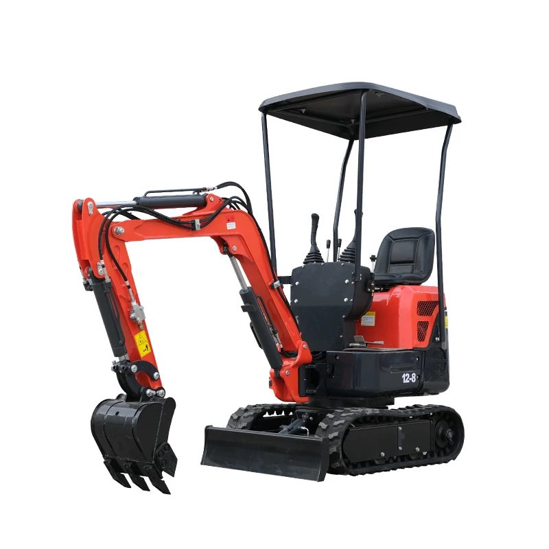 Shanding Ce/Epa/Euro 5 Mini Excavator 2 Ton Diesel Farm Kubota Engine Small 1T 2T Crawler Digger