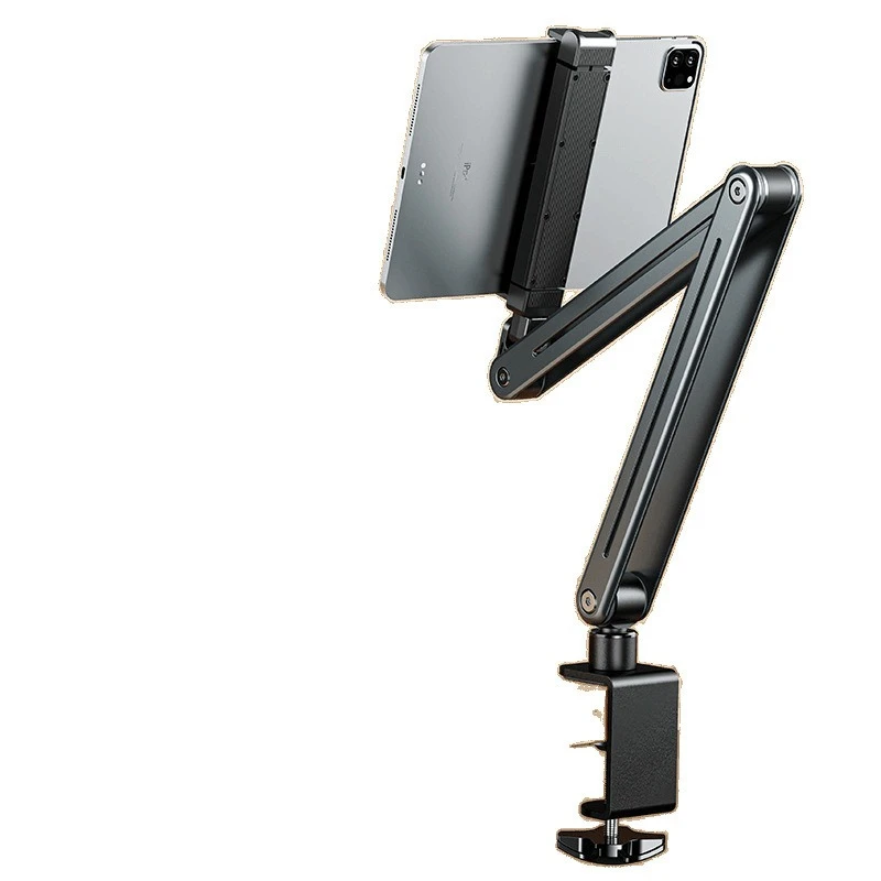 

Lazy mobile phone holder floor-to-ceiling shooting dual-position mirror support frame