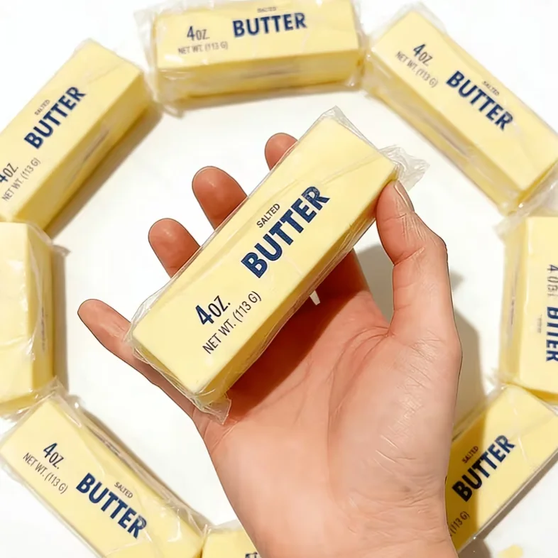 Decompress Simulation Butter Strips Slow Rebound Wet Pinch Toys Super Soft Butter Squishy Stick Portable Office Relaxation Toys