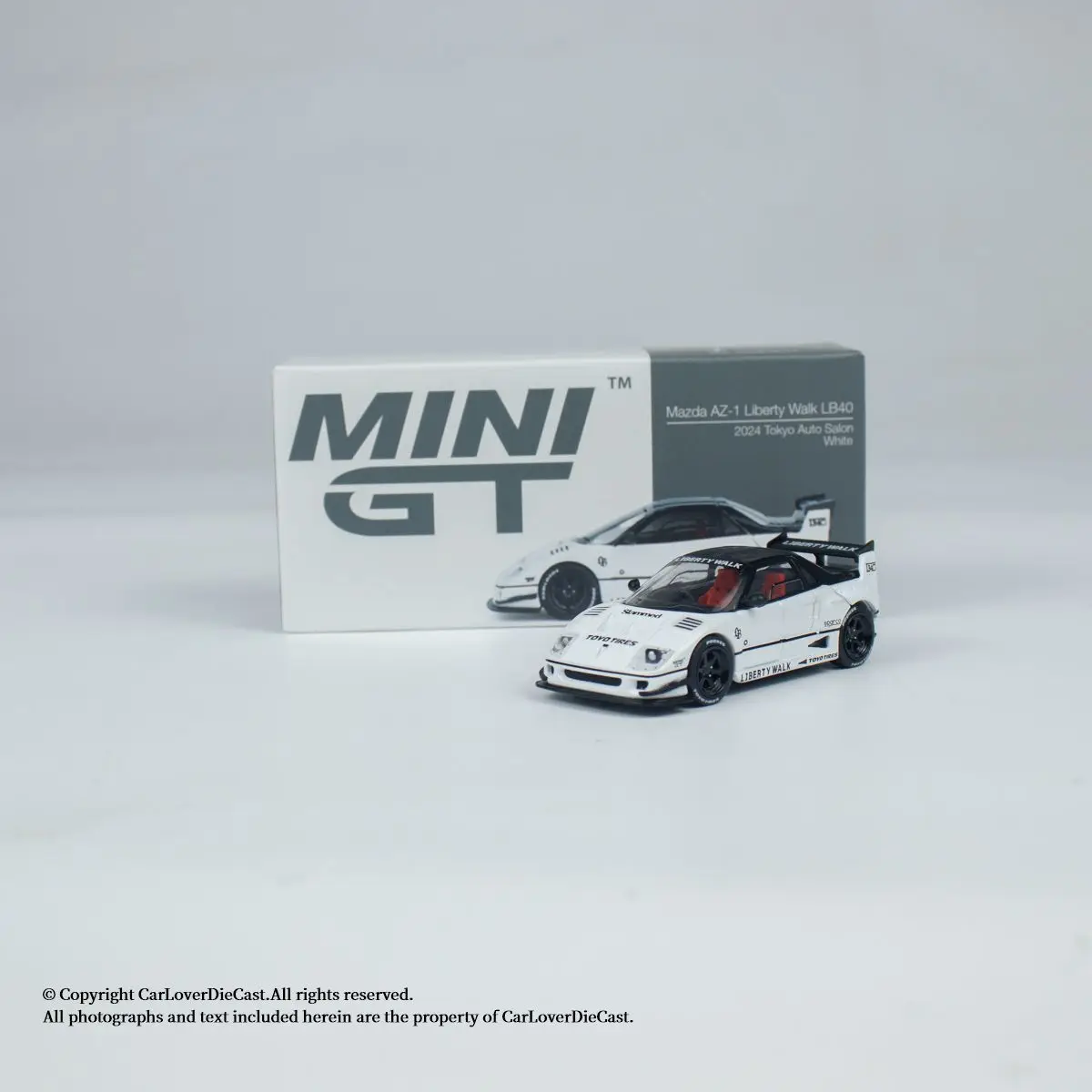 

MINI GT No. 953 1/64 Mazda AZ-1 LB40 simulation alloy car, model