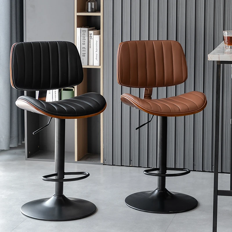 

Exquisite Trendy Bar Chair Classic European Simple Luxury Chair Beauty Glamour Krzesło Nowoczesne Do Jadalni Stal Bar Furniture