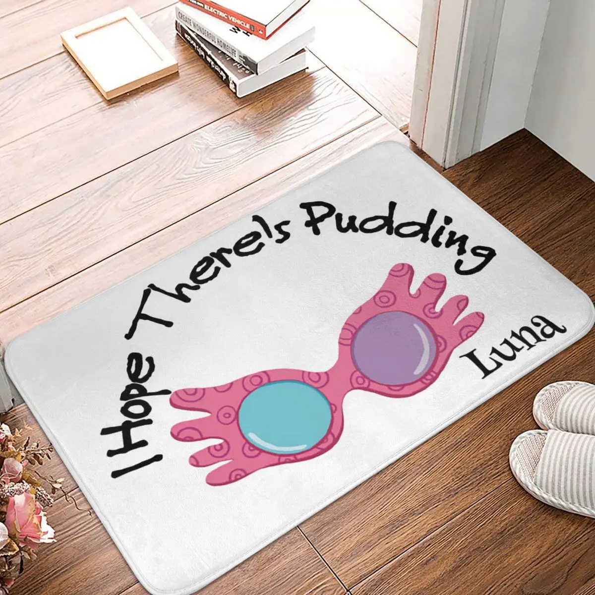 Pudding Luna Lovegood Doormat Kitchen Entrance Home Floor Mat Non-slip Carpet Rug for Balcony Footpad Mats