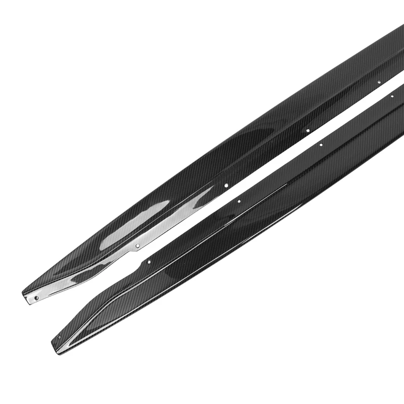 تنانير جانبية للمصد الخلفي طراز JPM من ألياف الكربون الجافة عالية الجودة لـ BMWS M4 G82 G83 Fitment 2021+ #5