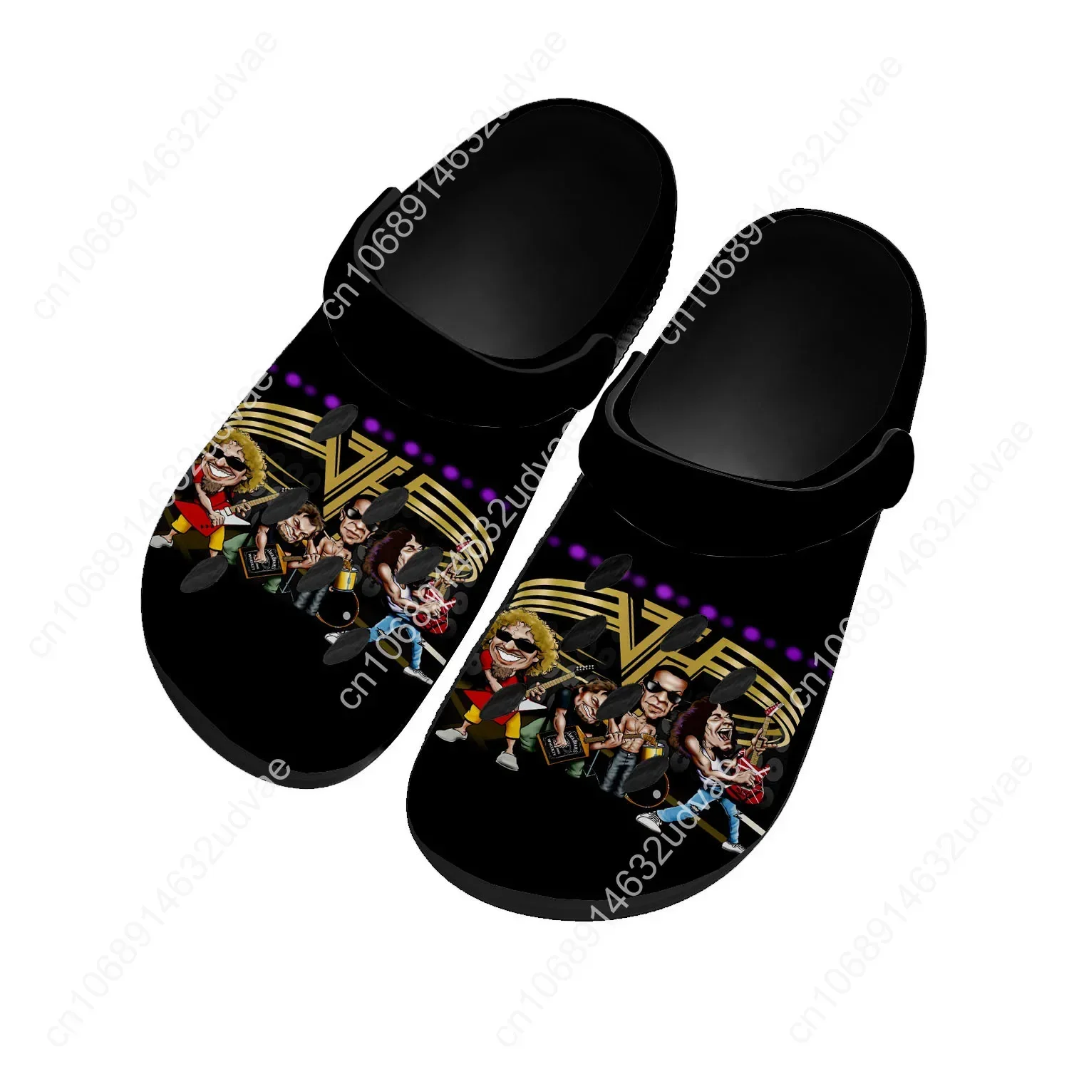 Van Evh 5150 Stripes Halen Water Shoes Men Women High Quality Home Garden Clogs Customizd Sandals Beach Breathable Hole Slippers