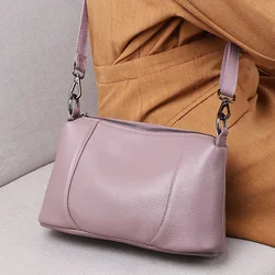 Luxury Handbag Women's Bag Designer New 2022 Genuine Leather Small Crossbody Bags for Women Flap Lady Shoulder Bags Party Purse