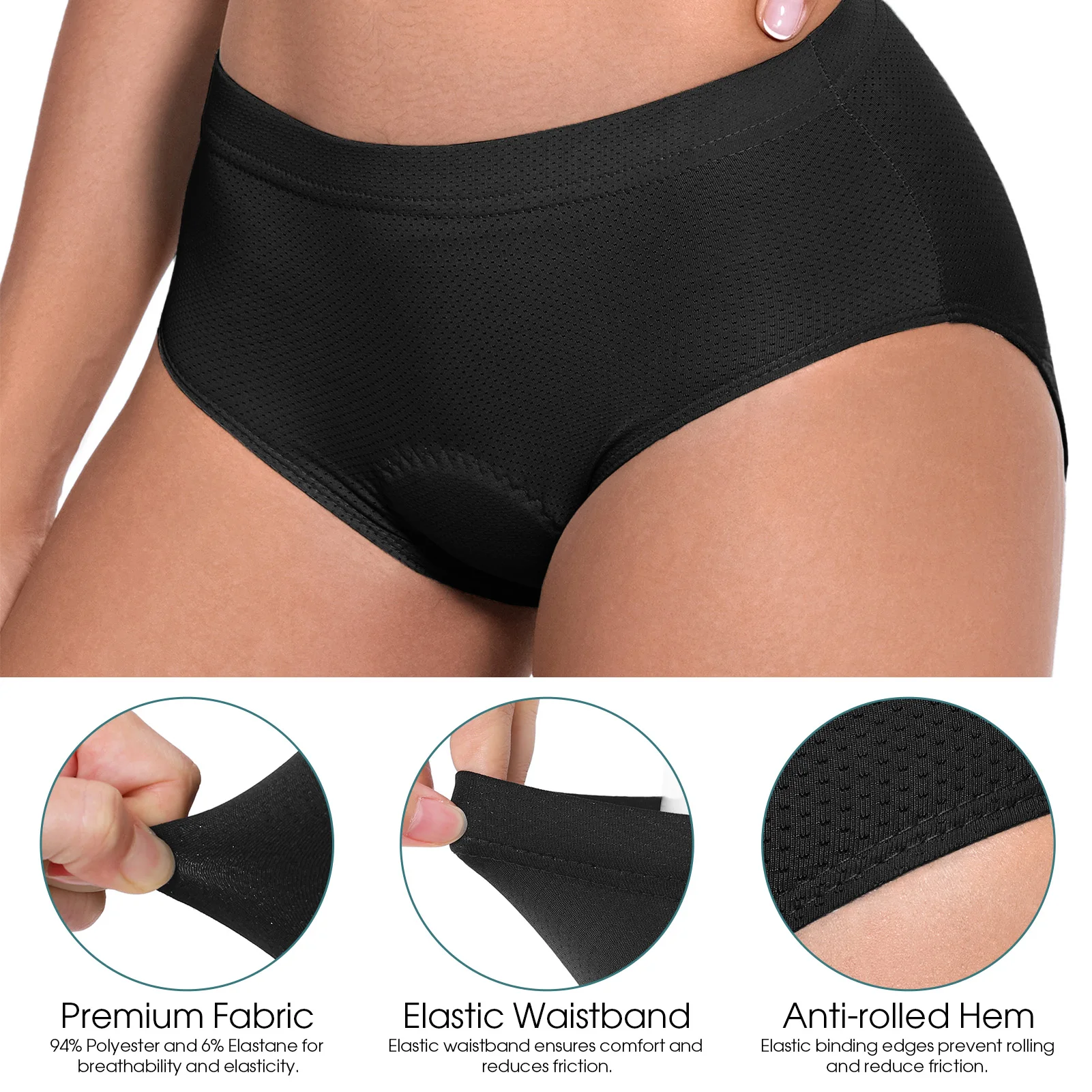 

Велосипедное нижнее белье с подкладкой для женщин, нижнее белье для велоспорта, женское нижнее белье для езды на велосипеде, быстросохнущее дышащее спортивное нижнее белье для езды на велосипеде