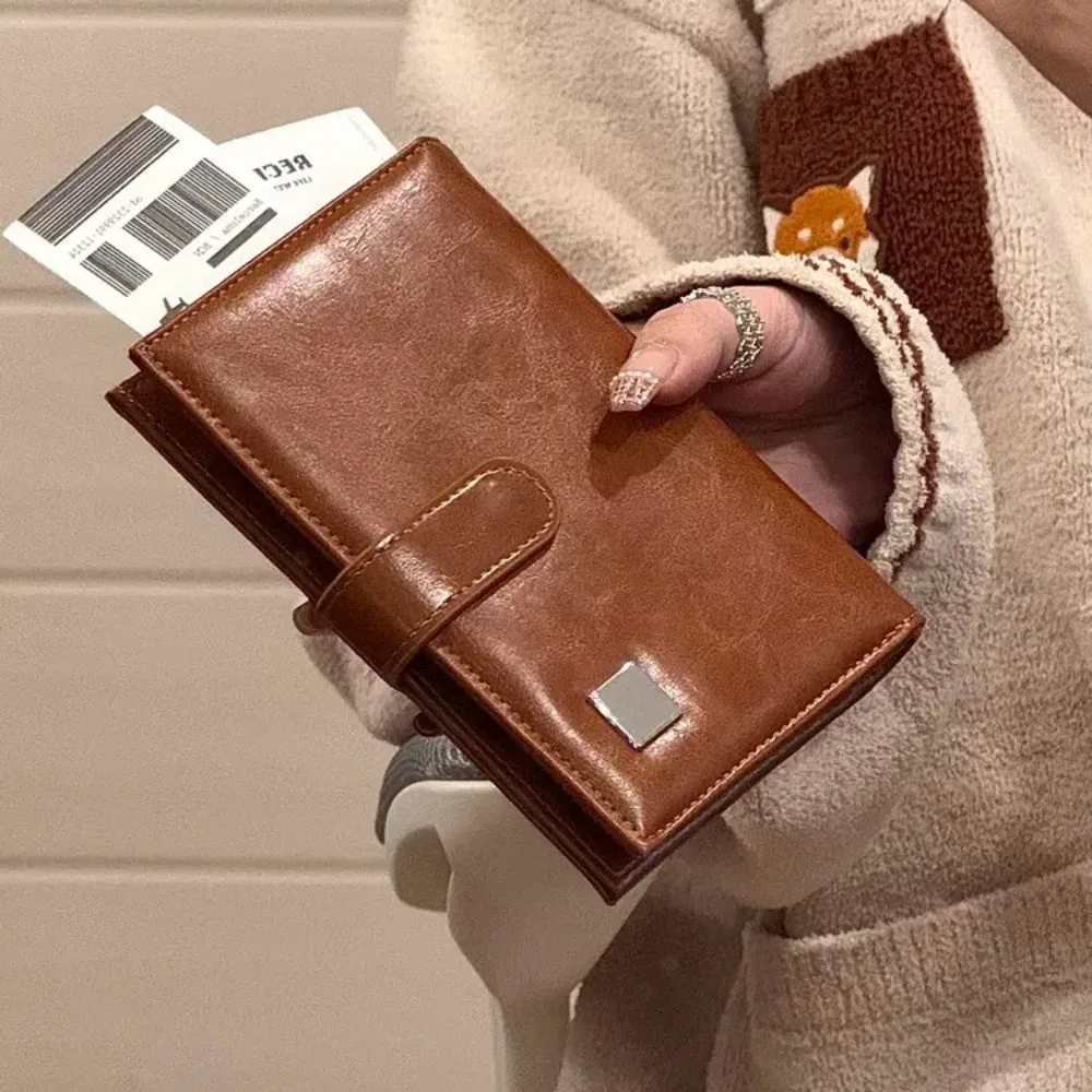 

Держатель для карт, сумка для паспорта из искусственной кожи, кошелек, обложка для паспорта, дорожный кошелек, чехол для карт, RFID, противоугонная сумка для хранения карт, дорожные аксессуары