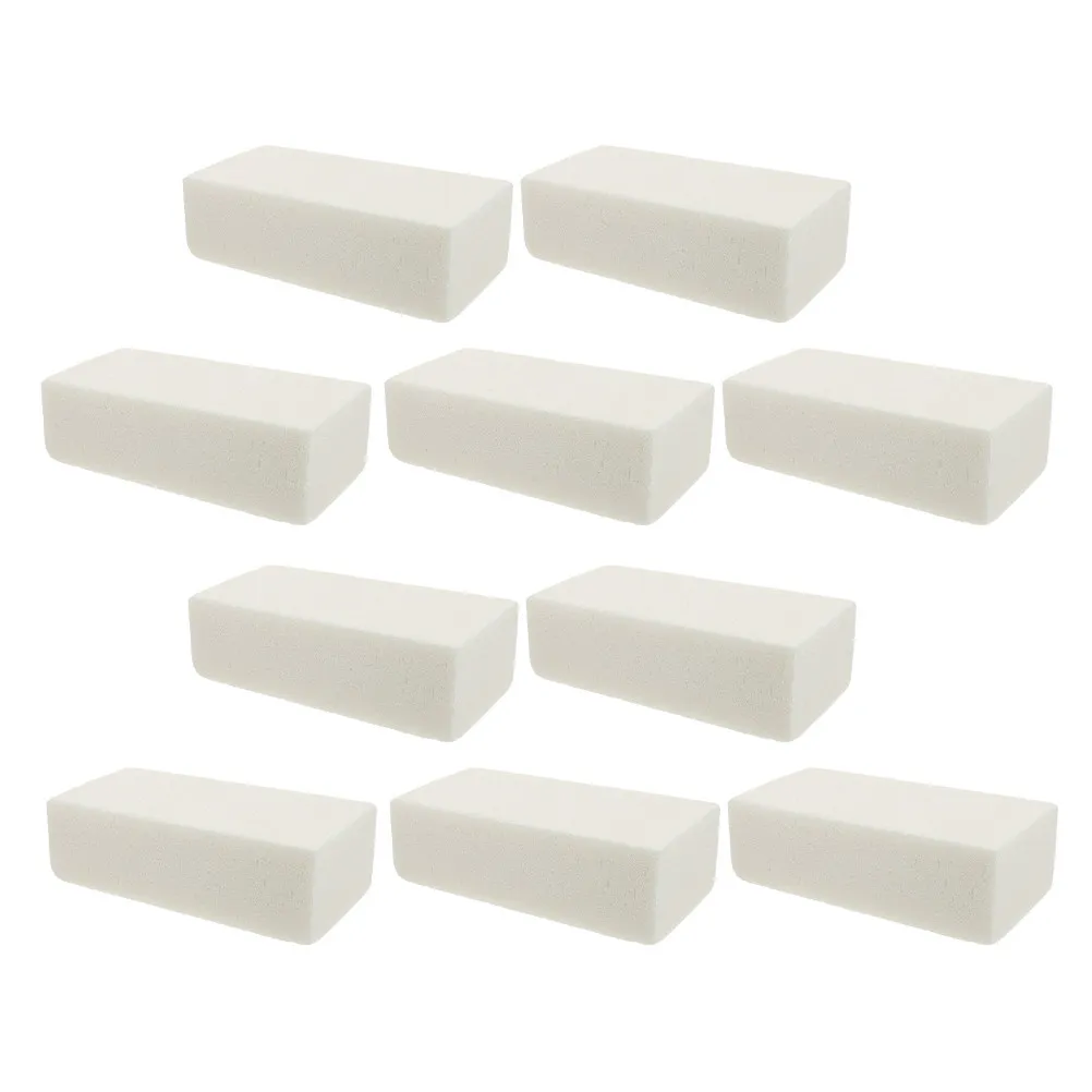

10Pcs High Density Flower Mud Bricks Dry Floral Foam Blocks for Fresh Flower Arrangements Wedding Car DIY Crafts Florist