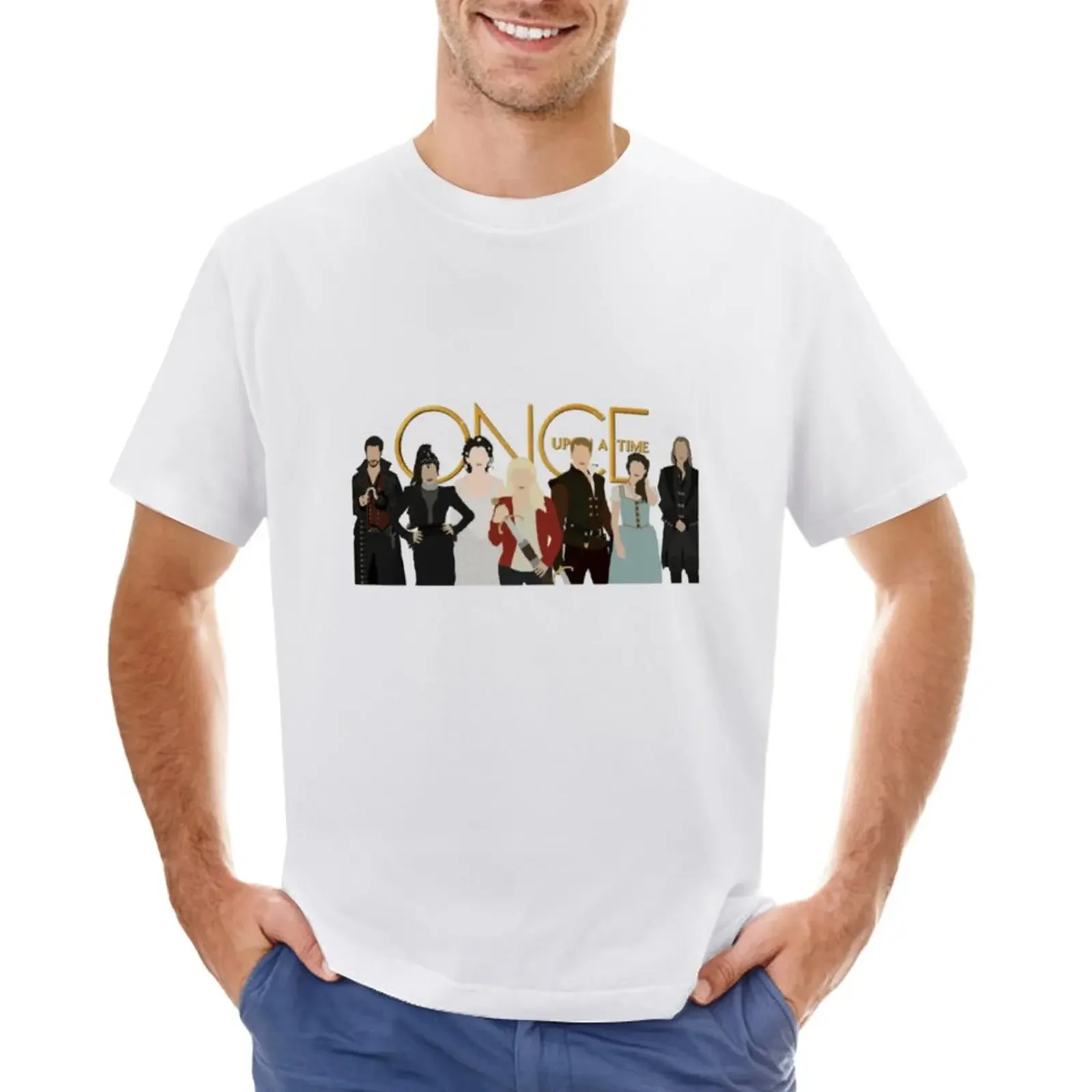 OUAT characters T-Shirt shirts graphic tees funnys summer clothes mens graphic t-shirts funny