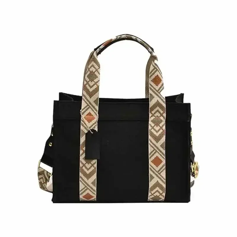 TW12 Bolso de mano para mujer, bolso de mano, bolso de compras de gran capacidad