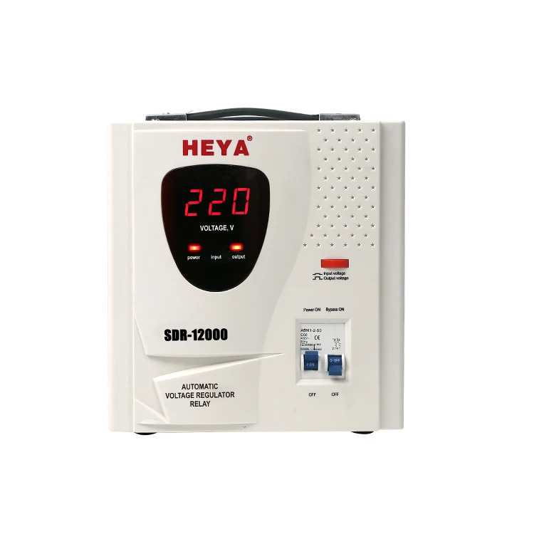 10000W Digital AVR Regulateur De Tension Voltage Regulator Stabilizers 10KVA 12KVA 10KW
