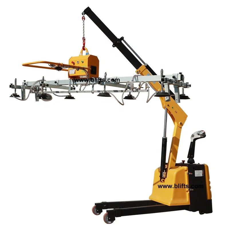 Heavy Steel Electrical Metal Sheet Handling Equipment Vacuum Sheet Lifter For Sale