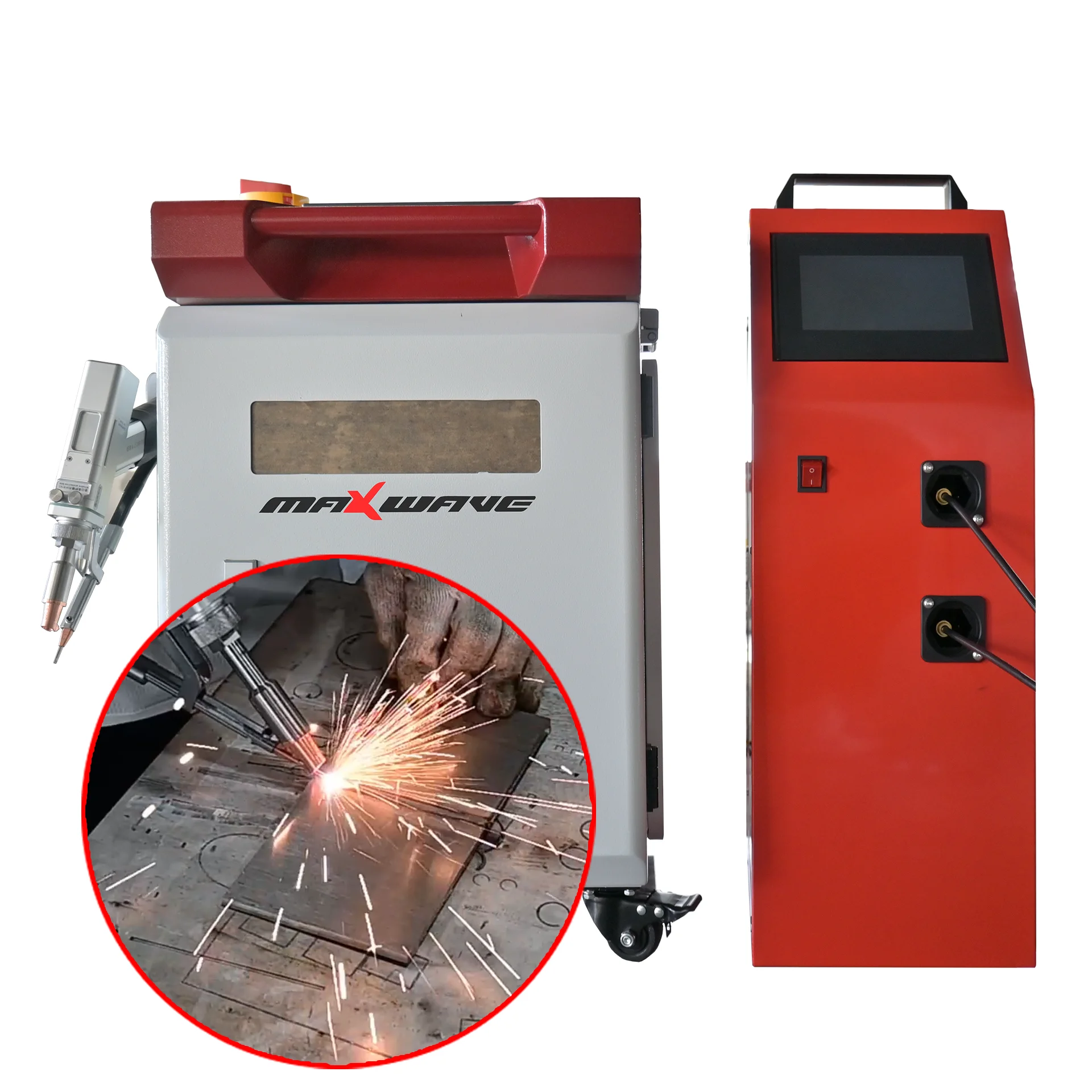 New handheld laser welder 1000W 1500W 2000WPortable 3 IN 1 Handheld Laser Cutting Cleaning Welding Machine Laser welding machine