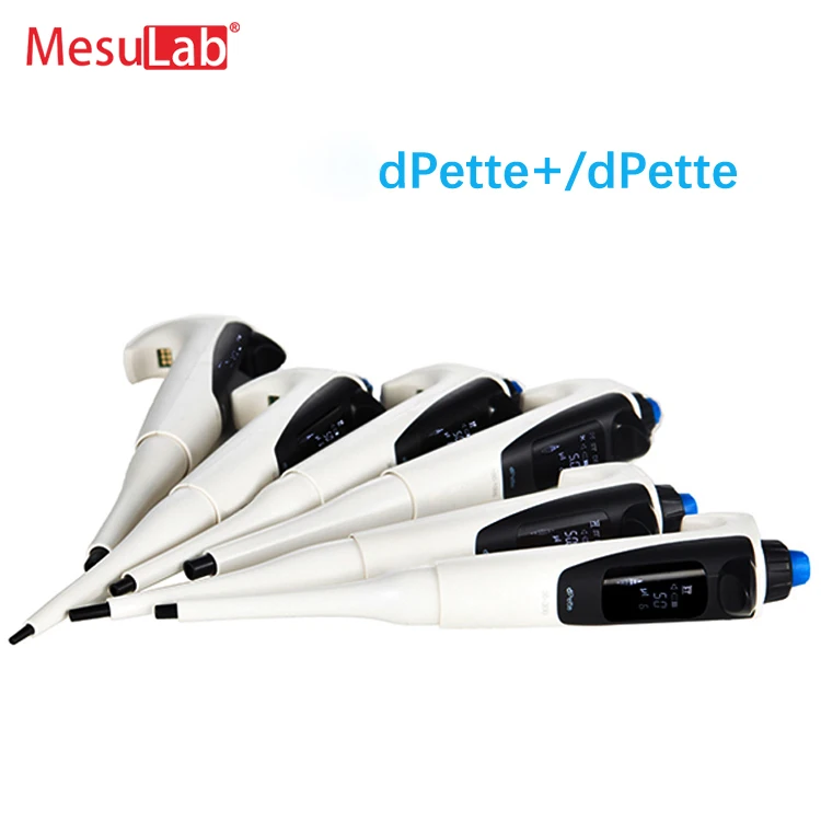 Mesulab Dpette Serie Lab Eenkanaals Pen Micro Automatische Digitale Elektronische Pipet