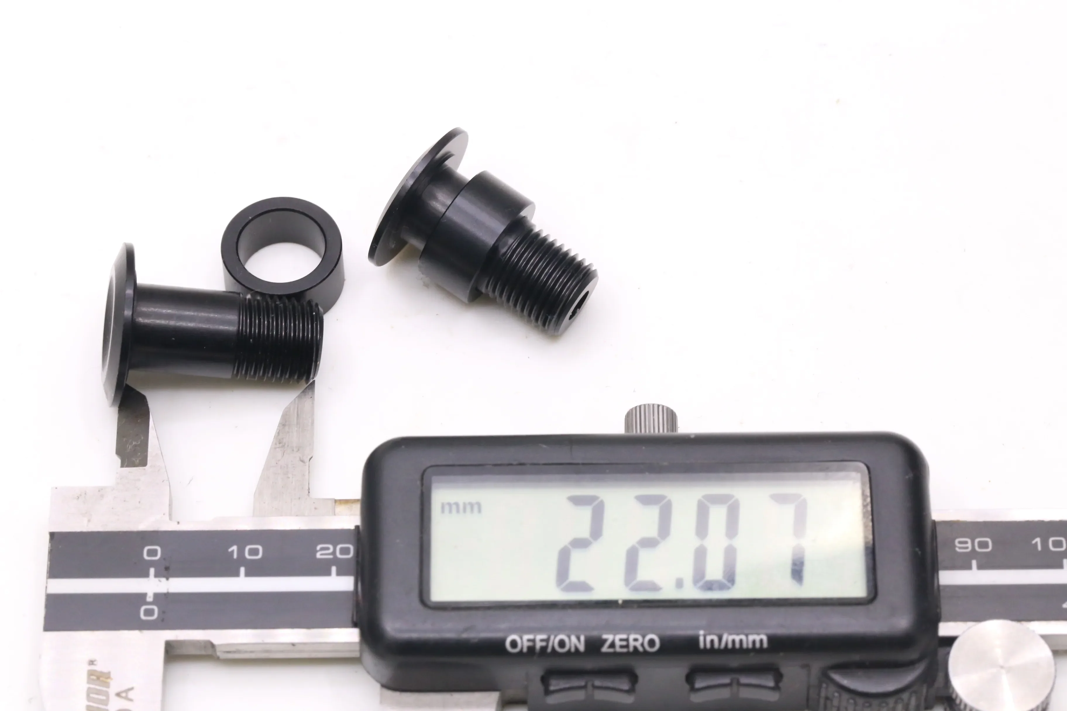 cycle rear shock Trunnion mount Bolt Kit   trek 40mm trunnion mount  Conversion to  standard  54mm trunnion mount