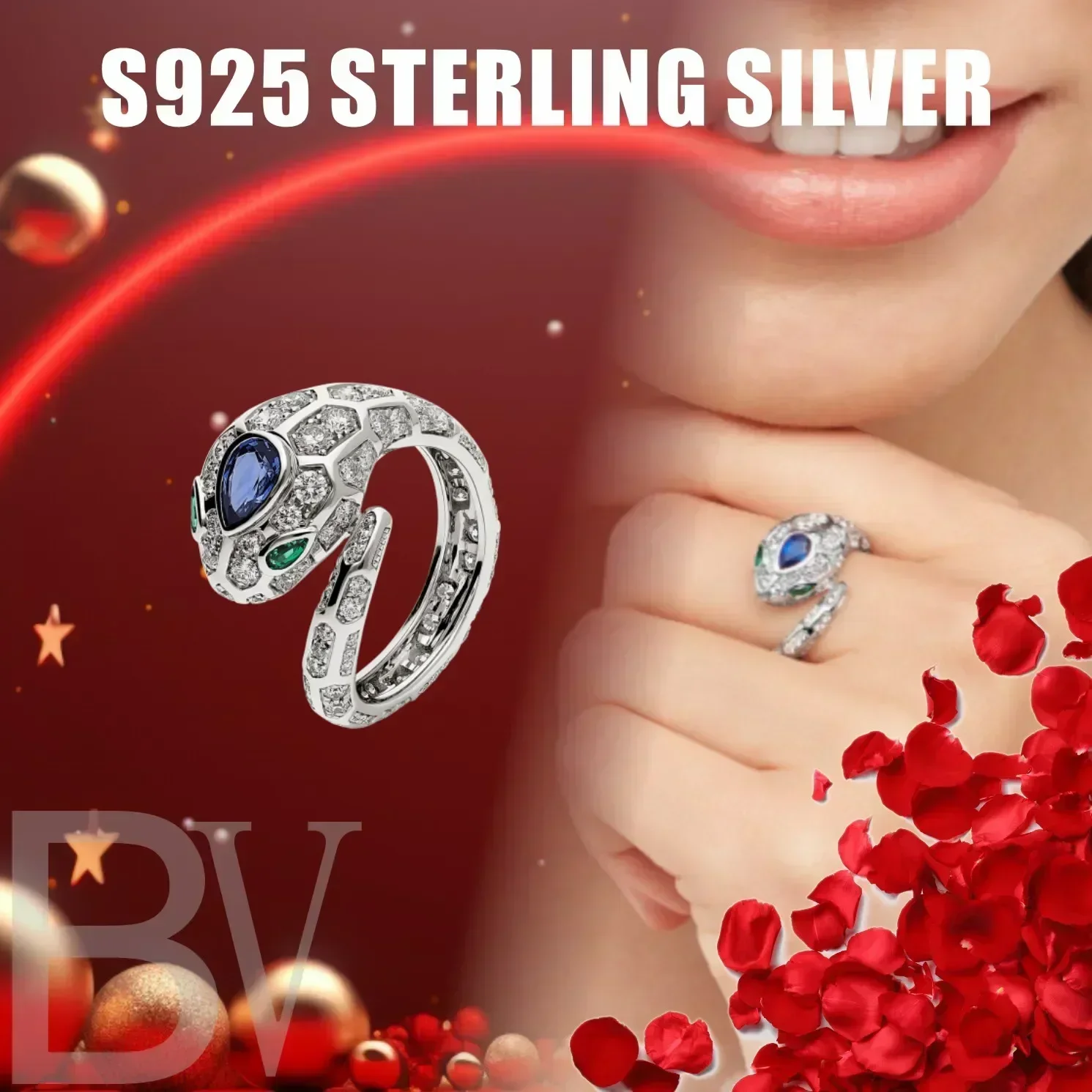 

Original Sterling Silver 925 Ring, Luxury Women's Brand, Wedding & Engagement Gift