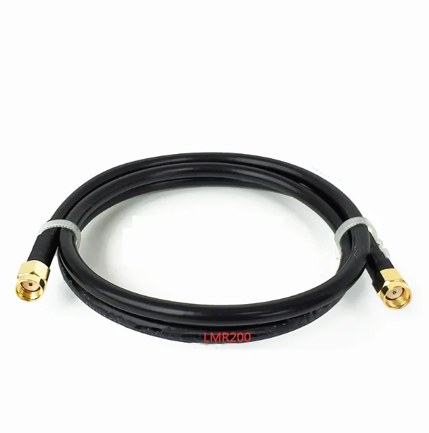 New LMR200 50-3 Coax Cable RP SMA Male To RP SMA Male plug Connector RF Coaxial Cable Jumper 50ohm