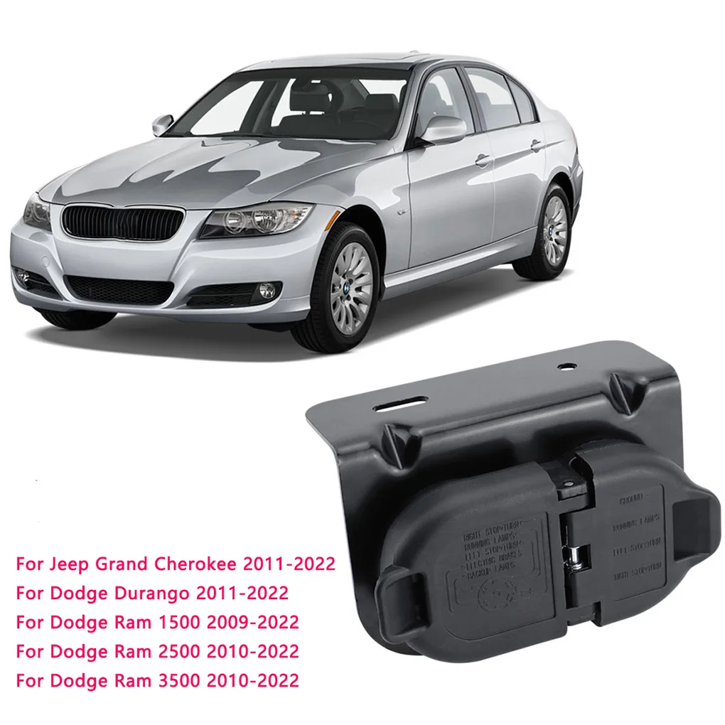 

7-контактный к 4-контактному разъему заднего бампера для прицепа, сменный разъем 68014986AB, аксессуары для прицепа для Dodge RAM