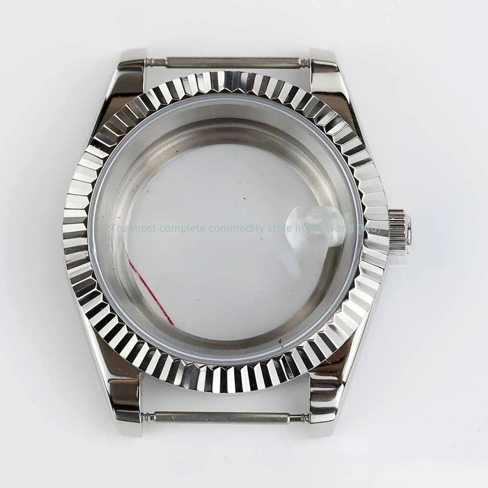 

36/39Mm Dogtooth Ring Case Sapphire Glass Stainless Steel Case