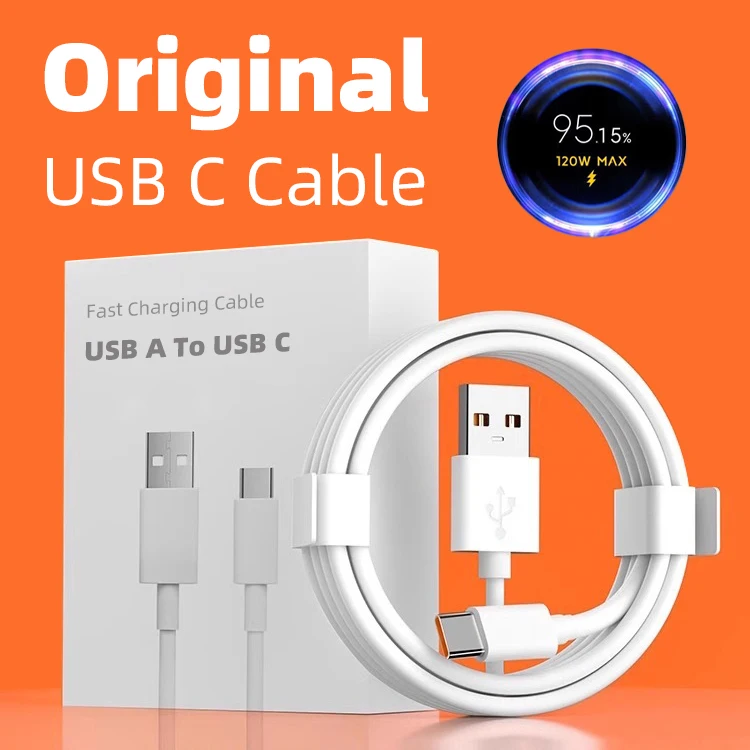 For Xiaomi 17 Pro Max PD 120W USB C Fast Charger Cable USB A To Type C Quick Charging Data Cord For Redmi Note 15 14C 13 12 Pro