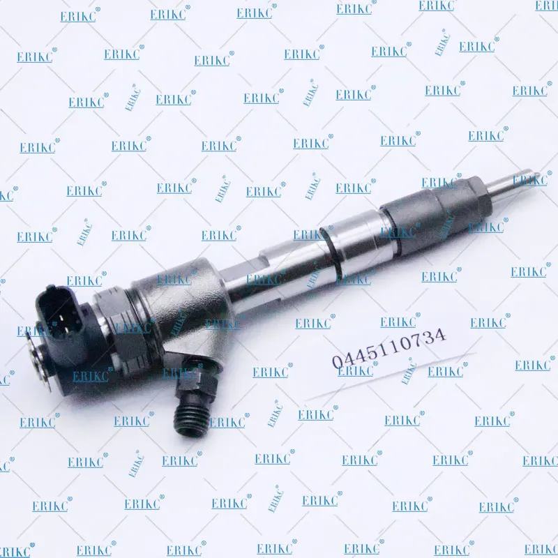 ERIKC 0445110734 Common Rail Injection 0 445 110 734 New Fuel Injector Assembly Replacements  0445 110 734