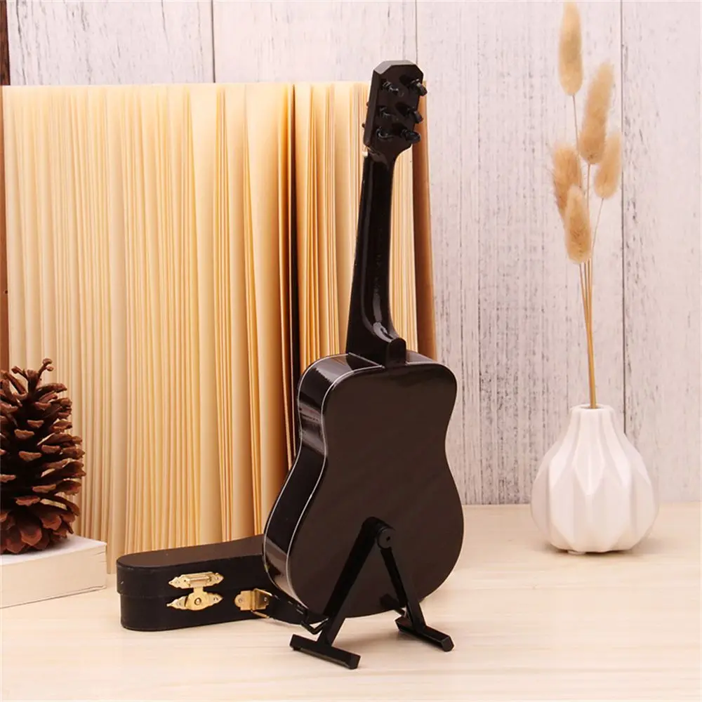 

Display Stand Ornaments Gifts Electric Guitar Model Guitar Scale Model Acoustic Guitar Toys Guitar Ornaments Guitar Desk Decor