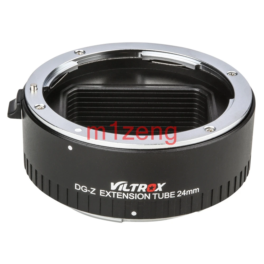 Tubo de extensión macro de enfoque automático de Metal, ajuste de apertura para cámara Nikon z mount z5 z6 z7 Z8 z9 z30 z6ii z7ii z50 zfc, 12mm + 24mm