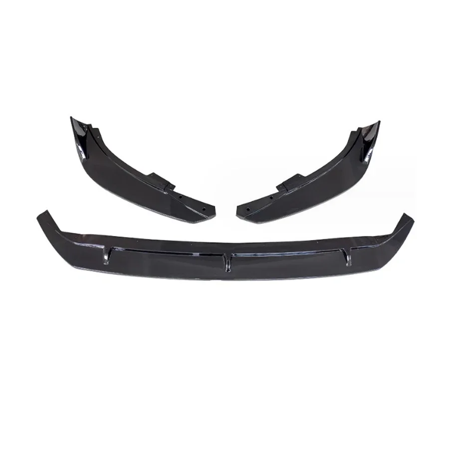 Front Bumper Lip Spoiler Splitters for Ford Focus ST Line MK4 2019 2020 2021 2022 Body Kit Front Apron Front Bumper Protection