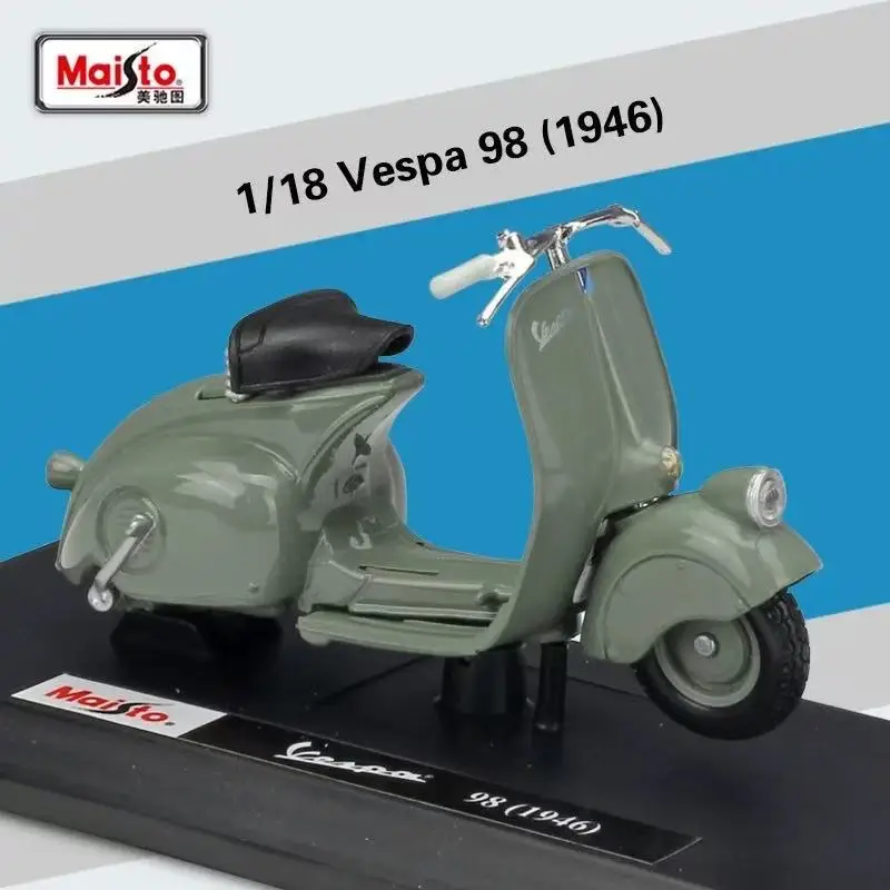 Maisto 1:18 Vespa GT3 300 Alloy Motorcycle Model Simulation