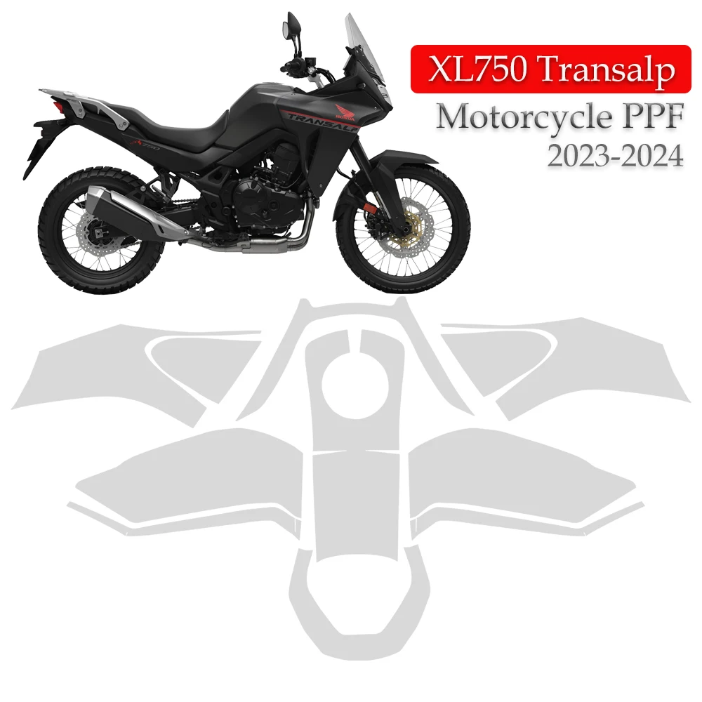 PPF For HONDA XL750 Transalp Motorcycle Paint Protective Film Paint Protection TPU Invisible Stickers Fits NX400 Anti-scratch