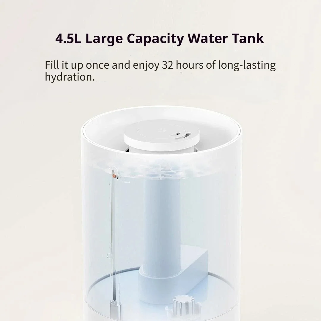 NOWY Xiaomi Mijia Nawilżacz Powietrza 3 350ml Nawilżanie 4.5L Duża Pojemność Wyjątkowy Wytwornica Mgły Dodaj Wody Kontrola Wilgotności Domowej