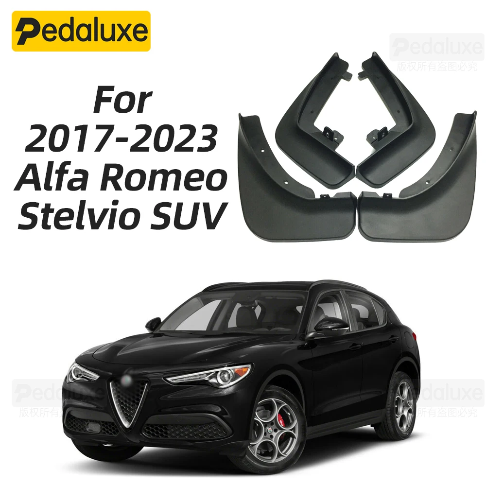 

Genuine OEM Splash Guards Mud Guards Flaps For 2017-2023 Alfa Romeo Stelvio SUV