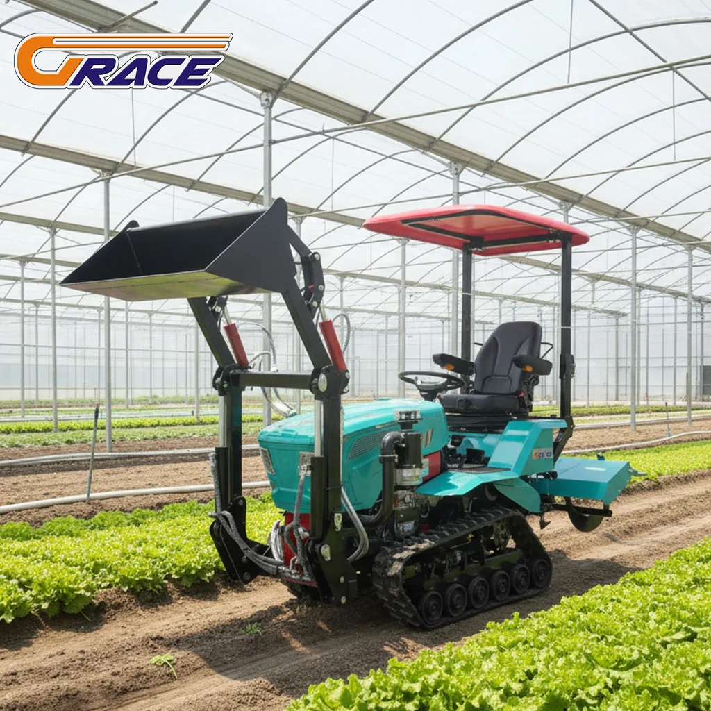 

Cutomized Hot Sale New Mini 35hp Diesel Power Tiller Cultivators Agricultural Farming Grace Machine Small Tractor for Sale