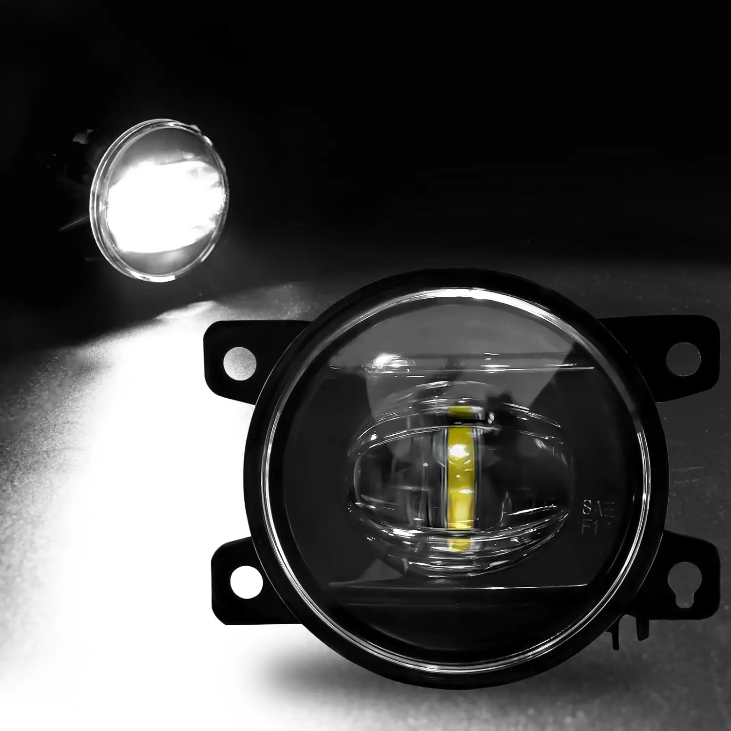 

LED Fog Lights for Honda Accord 2021 2022 Fog Lamps Assembly Clear Lens (not including fog lamp frame and wiring harness)