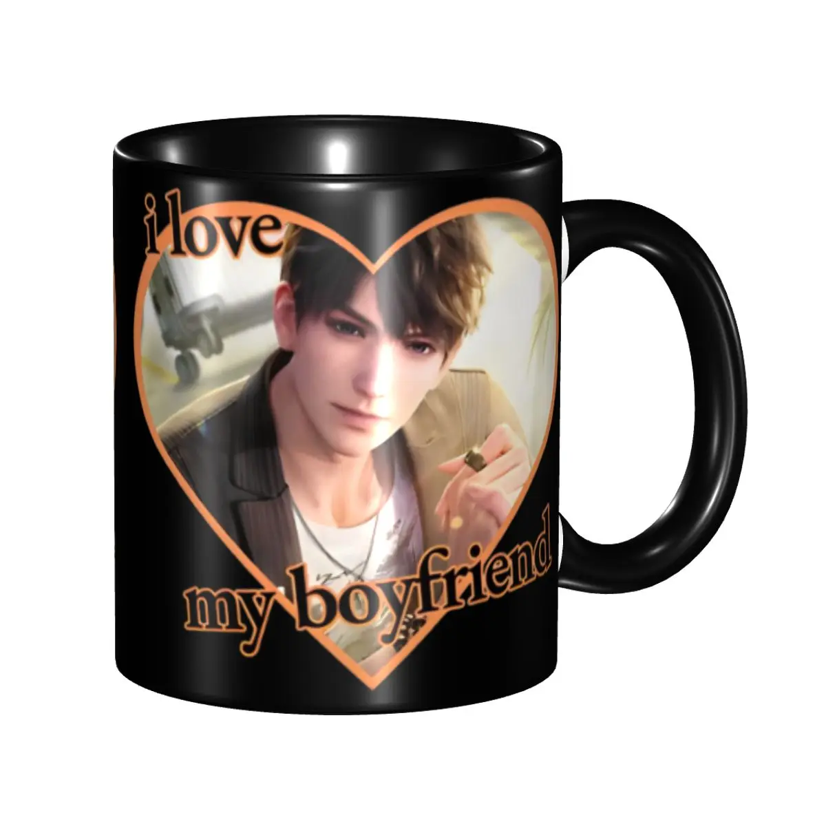 

Love & Deepspace Caleb Game Gift Mug for Woman Man Funny Tea Cup Present for Office