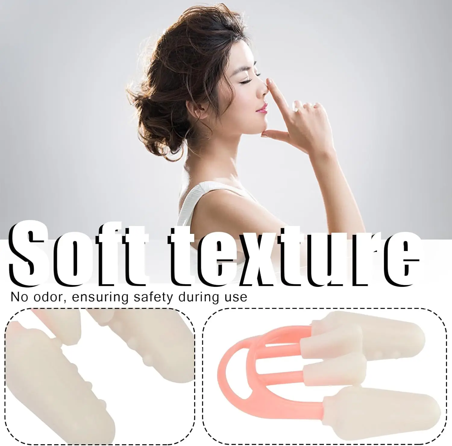 Soft Nose Shaper Corrector จมูกจมูกเครื่องมือความงาม Nose Up Lifting Shaping เครื่องมือความงาม