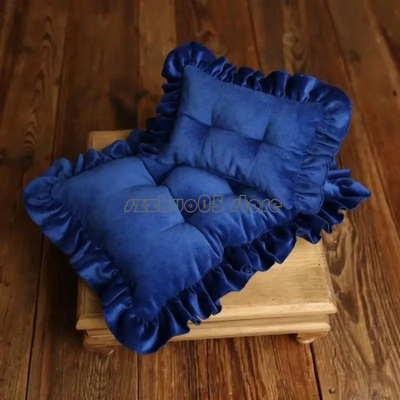 مجموعة إكسسوارات صور الأطفال القابلة لإعادة الاستخدام M3GE مكونة من قطعتين وسادة مرتبة قطنية متعددة الألوان