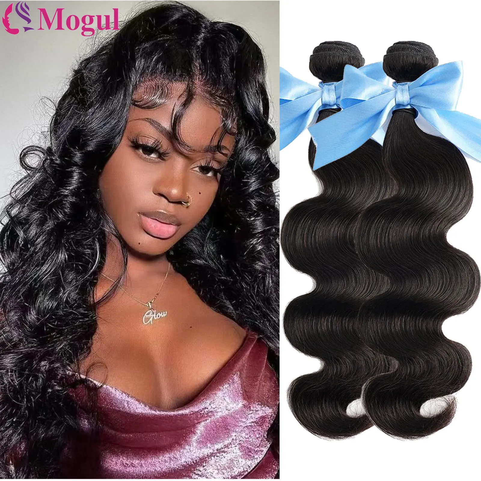 15A Body Wave Bundles Human Hair Double Drawn Remy Hair Extensions Brazilian Raw Hair Weaving Natural Black Human Hair Bundles